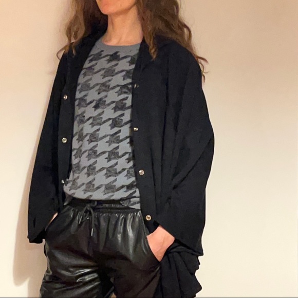 Christopher Fischer , size small, Grey and Black, Cashmere - Picture 4 of 10